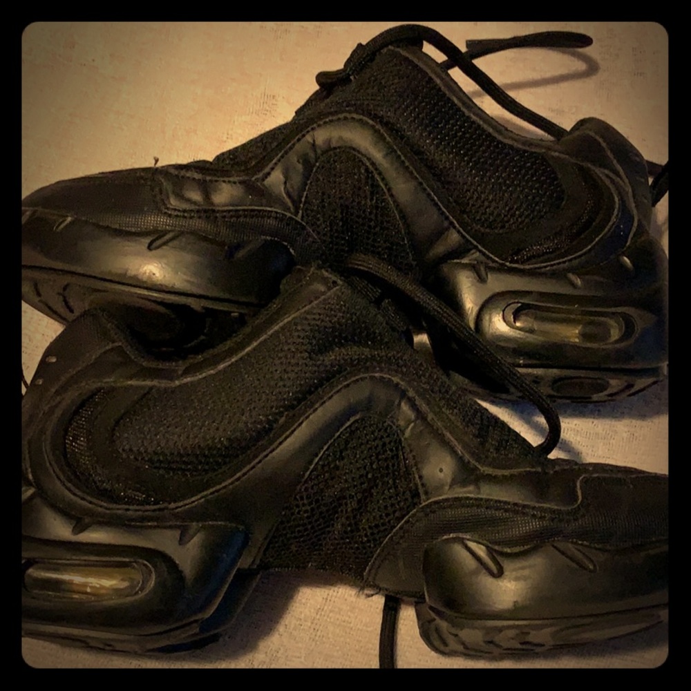 Black hip hop dance shoes - Picture 1 of 4